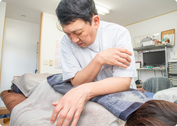 根本的な原因に着目した施術