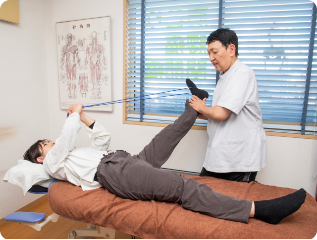 ストレッチ指導