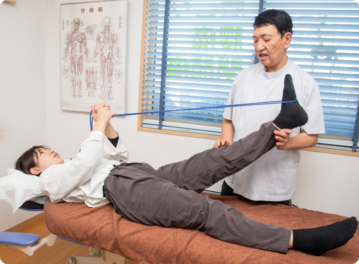 症状別ホームケアストレッチ指導